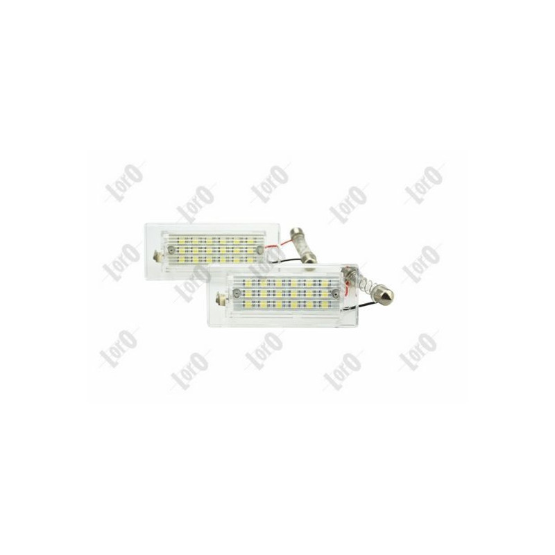 LORO L04-210-0006LED Oświetlenie tablicy rejestracyjnej dla BMW X5 E53 X3 E83