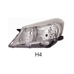 Headlight Left for Toyota Yaris III Hatchback (2010-2014) - DEPO 212-11T6L-LDEM2