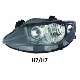 Headlight Left for SEAT Ibiza IV (2008-2012) - DEPO 445-1122L-LDEM2