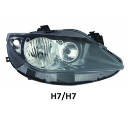 Headlight Right for SEAT Ibiza IV (2008-2012) - DEPO 445-1122R-LDEM2
