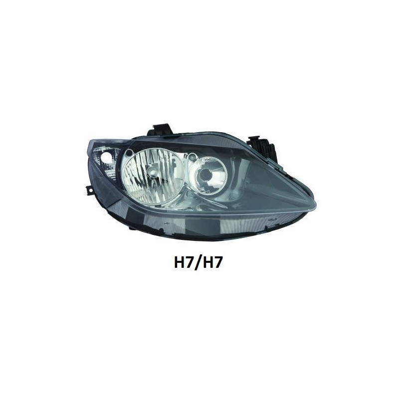 Headlight Right for SEAT Ibiza IV (2008-2012) - DEPO 445-1122R-LDEM2
