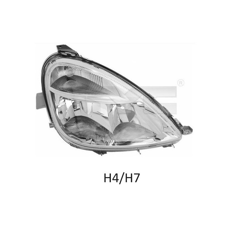 TYC 20-0331-05-2 Headlight Right for Mercedes-Benz A-Class W168 (2001-2004)