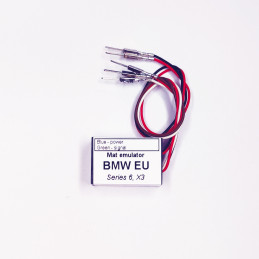 Emulatore diagnostico tappetino occupazione sedile per BMW X5 E70 X6 E71 con connettore blu