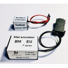 Emulador de diagnóstico esterilla de ocupación para BMW X4 F26 (2014-2018) con 2 cables
