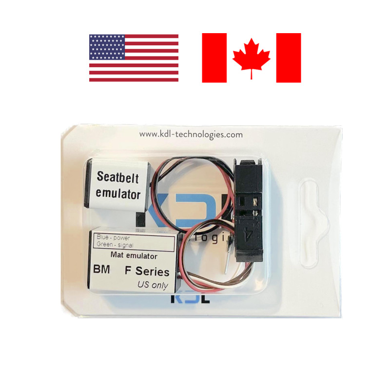 Emulador de diagnóstico esterilla de ocupación para BMW USA X4 F26 (2014-2018)