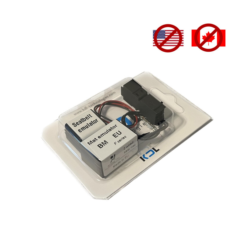 Emulador de diagnóstico esterilla de ocupación para BMW Serie 2 F22 F23 (2012–2021) con 2 cables