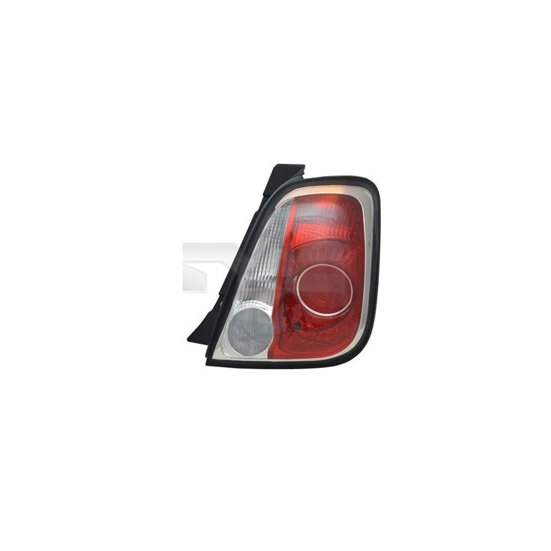 TYC 11-11283-21-2 Fanale Posteriore Destra per Abarth FIAT 500 Hatchback (2007-2015)