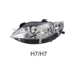 Hauptscheinwerfer Links für SEAT Ibiza IV (2008-2012) - TYC 20-11972-25-2