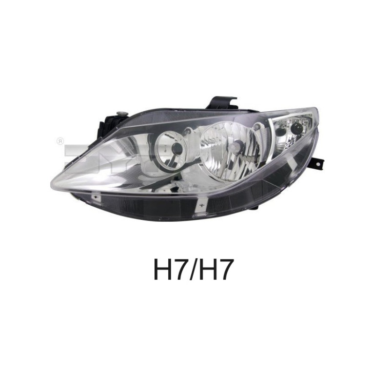 TYC 20-11972-25-2 Hauptscheinwerfer Links für SEAT Ibiza IV (2008-2012)