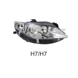 Faro Fanale Anteriore Destra per SEAT Ibiza IV (2008-2012) - TYC 20-11971-25-2