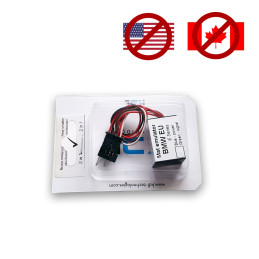 Emulador de diagnóstico esterilla de ocupación para BMW X3 E83 (2005-2010) con conector de 4 pines de 3 hilos