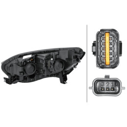 Headlight  - HELLA 1EL 012 293-421