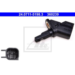 Front ABS Sensor for Ford Mazda Volvo ATE 24.0711-5198.3