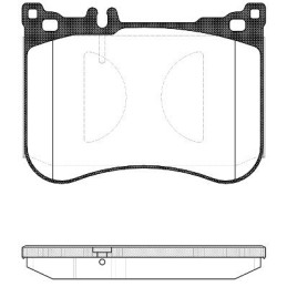 FRONT Brake Pads for Mercedes-Benz S-Class W222 C217 A217 SL R231 SL ROADHOUSE 21534.00
