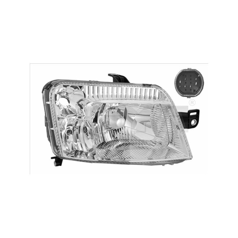 Headlight  - TYC 20-0335-05-2