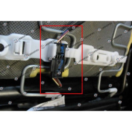 Diagnostický emulátor obsadenosti sedadiel pre BMW rad 7 E65 E66 E67 (2001-2008) s 3 vodičmi