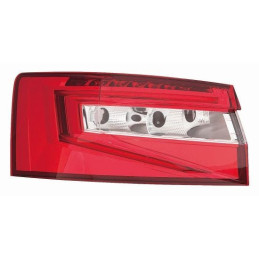 Rear Light Left LED for Skoda Superb III Liftback (2015-2019) DEPO 665-1937L-UE