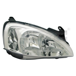 Headlight  - TYC 20-6066-25-2
